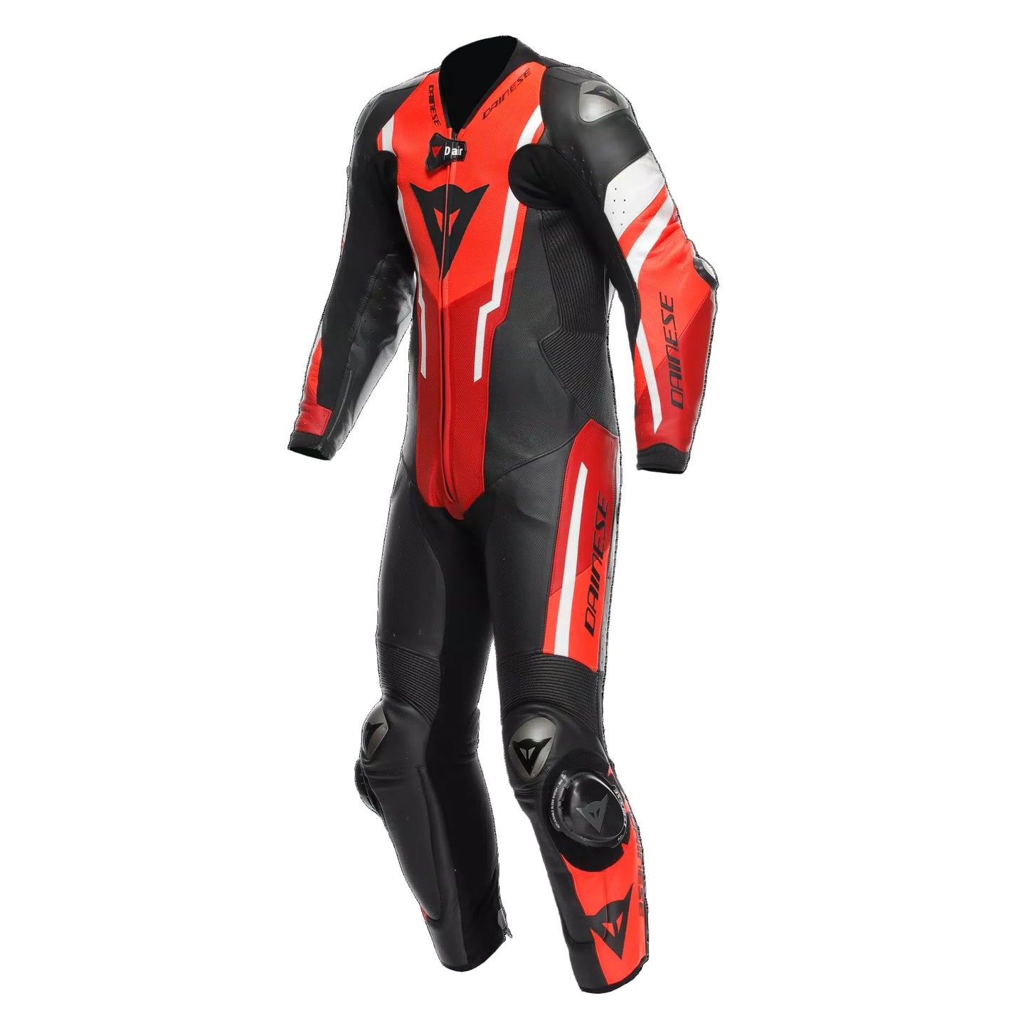 MISANO 3 D-AIR® - MEN'S 1-PIECE MOTORCYCLE PERFORATED LEATHER SUIT WITH AIRBAG (SIZE 58)