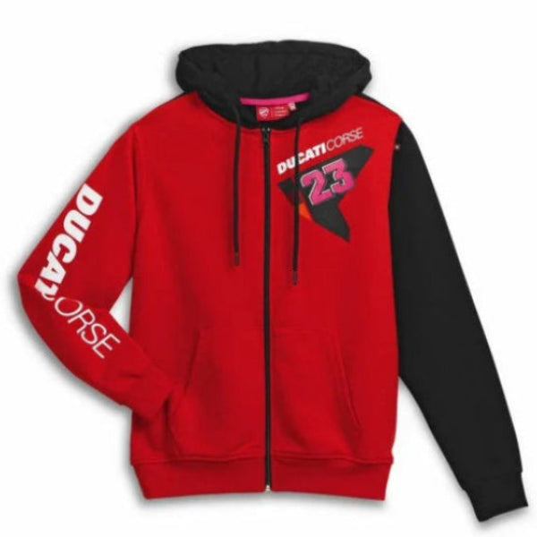 Dual Bastianini #23 Zipper Hoodie