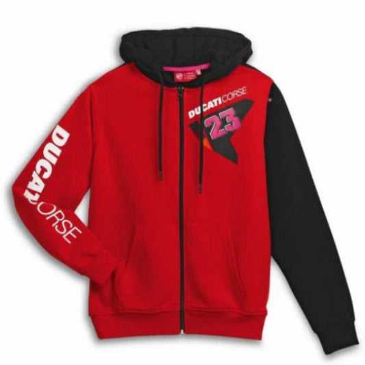 Dual Bastianini #23 Zipper Hoodie