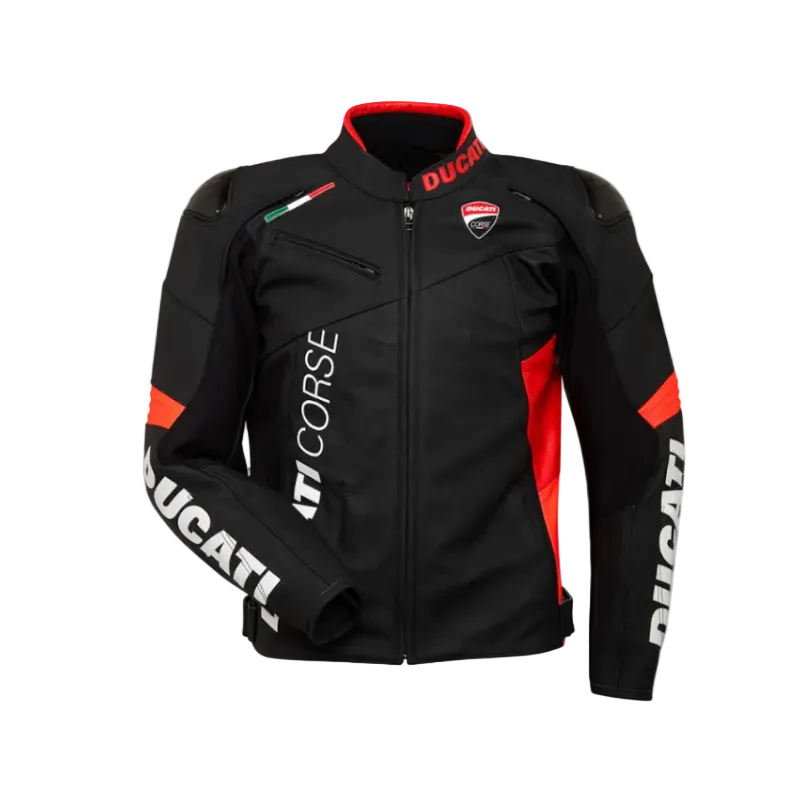 Ducati Corse C6 Leather Jacket by Dainese