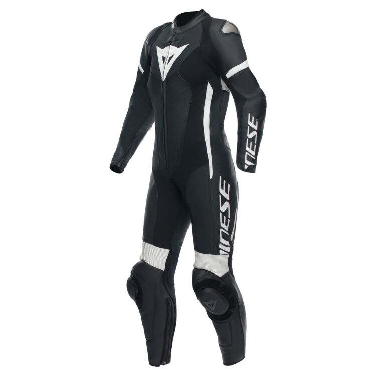 Dainese Women's Grobnik 1 pc Leather Suit - Black/White